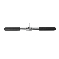 Puxador Barra Reta 48cm Pulley Cromado Maciço com Giro Envolst