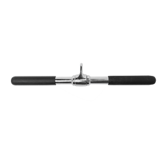 Puxador Barra Reta 48cm Pulley Cromado Maciço com Giro Envolst