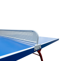 Mesa de tênis de mesa outdoor de fibra de vidro Pista e Campo