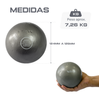 Peso de ferro 7,26kg Pista e Campo