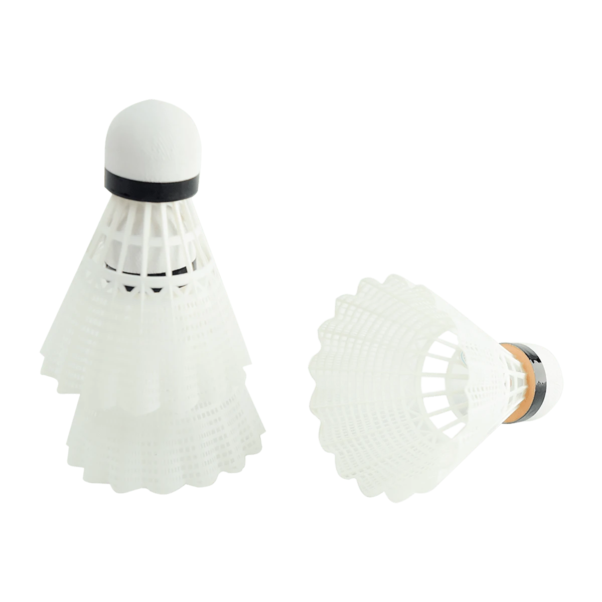 Kit de badminton com 02 raquetes de aço e 03 volantes Loire