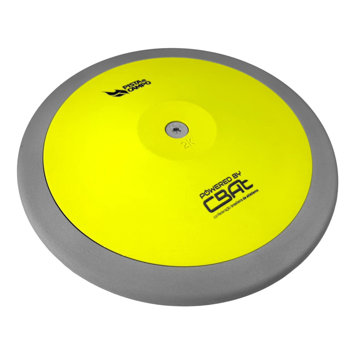 Disco de atletismo de aço e ABS 2Kg Powered by CBAt