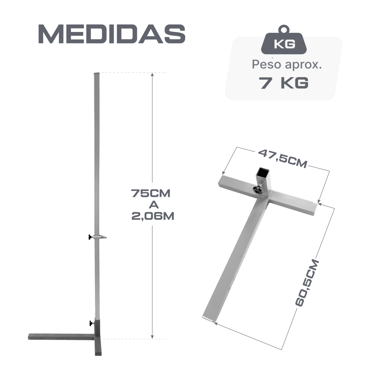 Postes para salto em altura de treinamento Pista e Campo