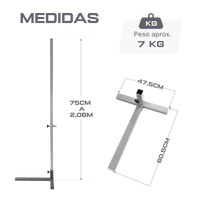 Postes para salto em altura de treinamento Pista e Campo
