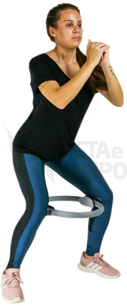 Anel de pilates tonificador flexível Pista e Campo