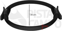 Anel de pilates tonificador flexível Pista e Campo