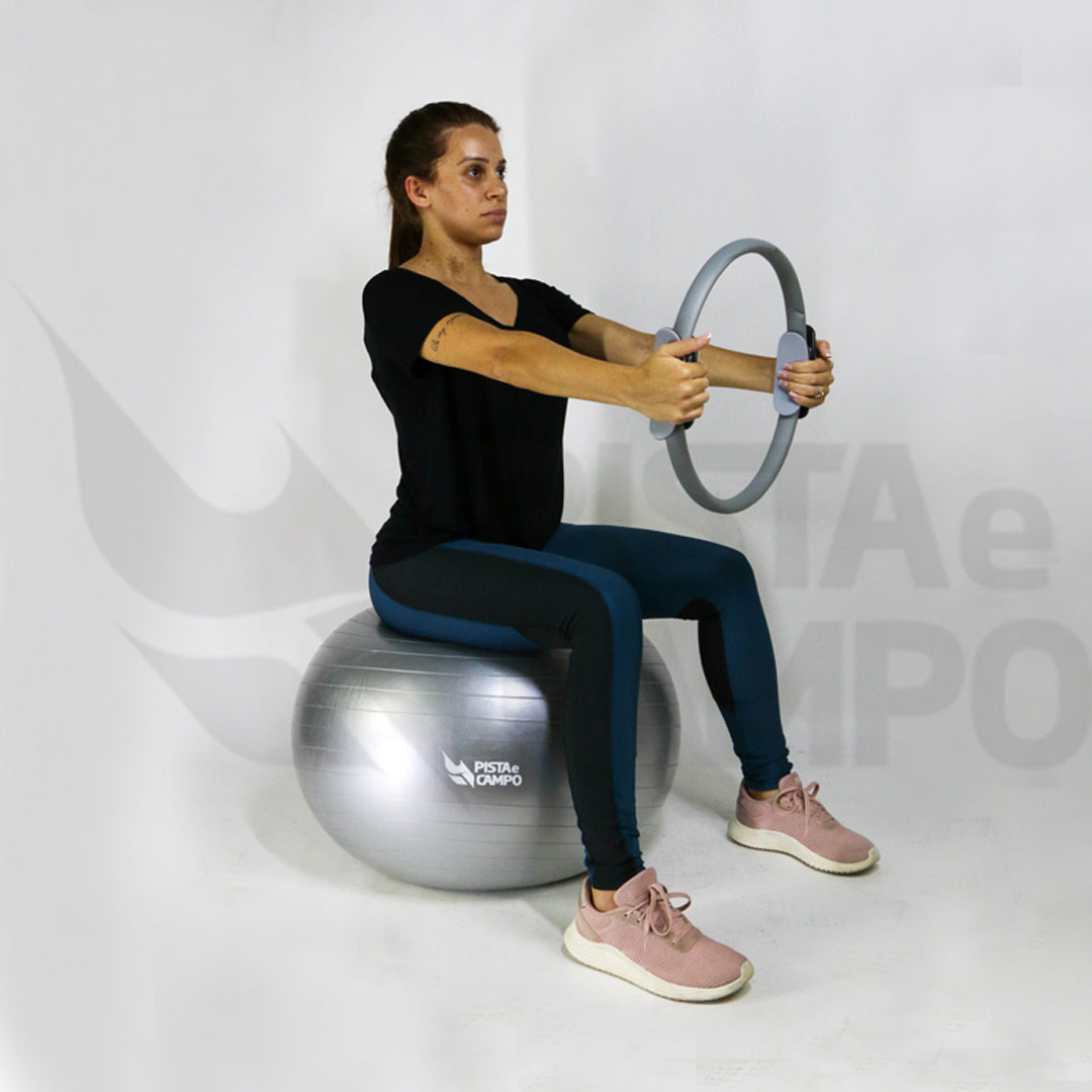 Anel de pilates tonificador flexível Pista e Campo
