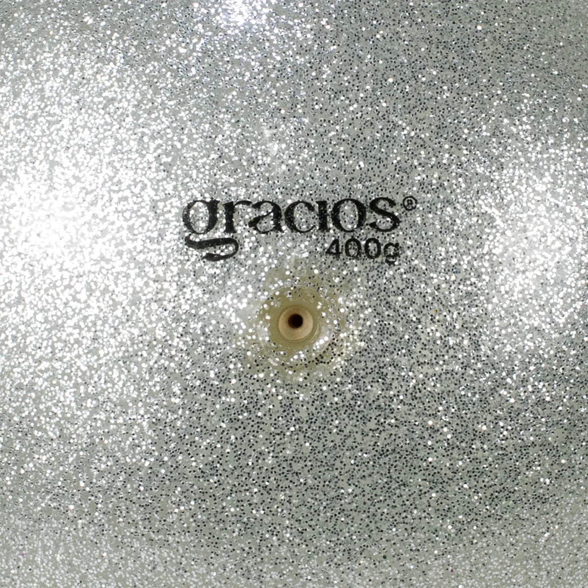 Bola Ginástica Rítmica Oficial 400g Glitter Gracios - Roxo