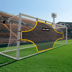 Rede de nylon vazada para trave de futebol de campo treinamento de pontaria Velden