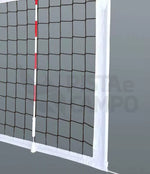 Antena de voleibol de fibra de vidro profissional com suporte regulável para encaixe Pista e Campo - par