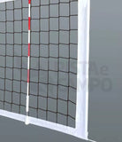 Antena de voleibol de fibra de vidro profissional com suporte regulável para encaixe Pista e Campo - par