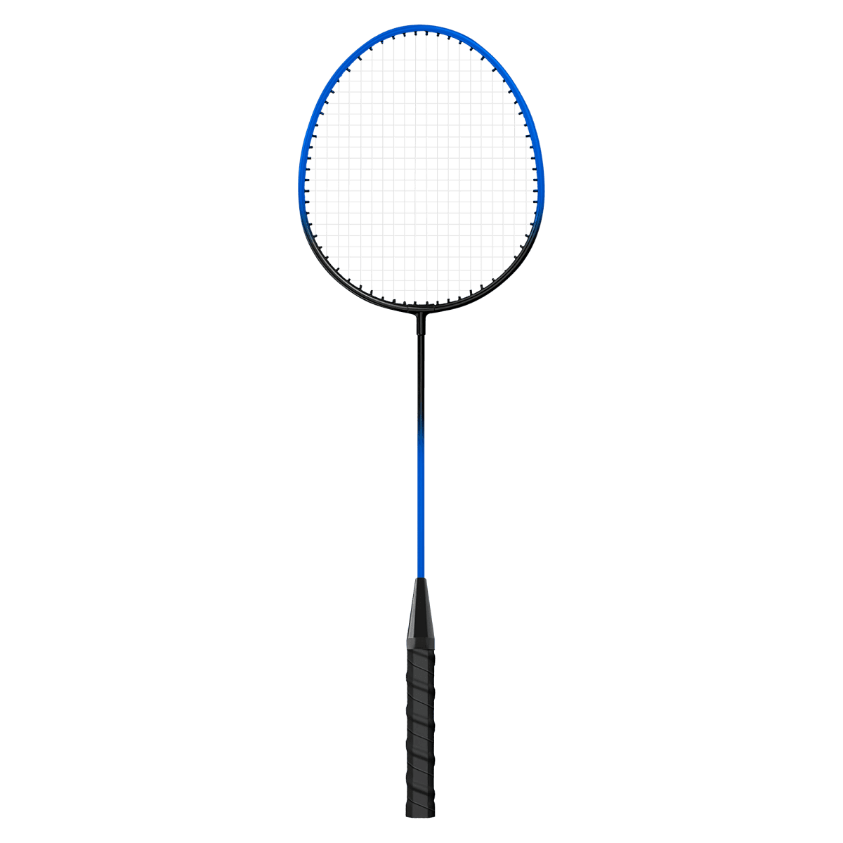 Kit de badminton com 04 raquetes de aço, 02 volantes, postes de aço e rede Loire