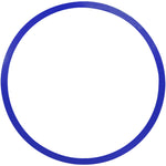 Arcos planos de agilidade 45cm Pista e Campo - cnj com 12 und - azul