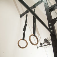 Argolas de madeira para ginástica olímpica Pista e Campo