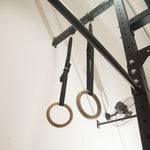 Argolas de madeira para ginástica olímpica Pista e Campo