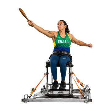 Club para lançamentos de madeira com ponteira metálica Pista e Campo