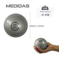 Peso de ferro 4kg Pista e Campo