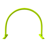 Arco barreirinha de PVC móvel para treinamento de agilidade e drible Velden Amarelo