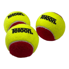 Bolas de Tênis Estágio 3 ITF com 3un Teloon