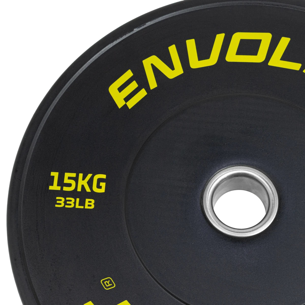 Anilha Olímpica Bumper para Crossfit e LPO 15Kg Envolst
