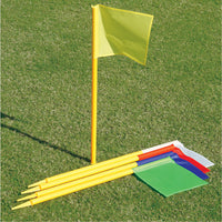 Bandeirolas plásticas multiuso alta Pista e Campo - cnj com 5 und (1-5)