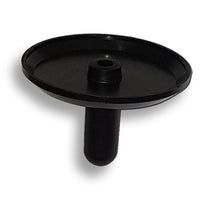 Bandeirolas numeradas de alumínio para minigolfe com prato para a bola (buraco) Pista e Campo - cnj com 9 und (1-9)