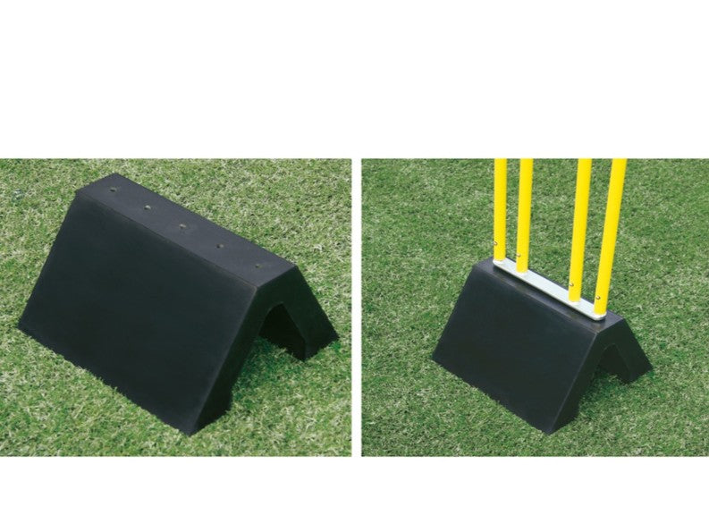 Boneco barreira para treinamento de falta no futebol 1m80 Pista e Campo perfil