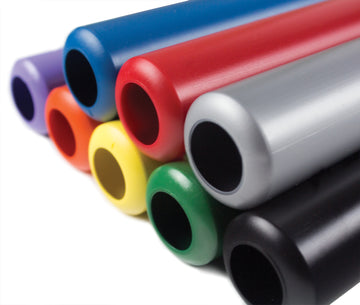 Bastão de revezamento de plástico Pista e Campo - cnj com 8 und