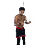 Puxador W Curvo Pulley e Crossover Cromado Maciço Envolst