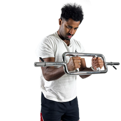 Barra de Musculação H Romana Maciça 28mm e Presilhas Envolst