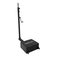 Par de postes móveis de tênis, badminton e voleibol Pista e Campo