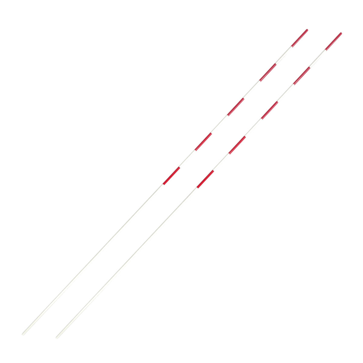 Antenas (par) de voleibol de fibra de vidro com faixas laterais  + Bolsa/ Capa Velden