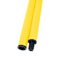 Baliza (slalom) com base de plástico Velden - cnj com 5 und - com bolsa - Amarelo