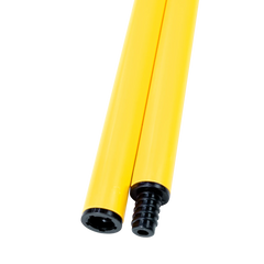 Baliza (slalom) com base de plástico Velden - cnj com 5 und - com bolsa - Amarelo