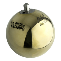 Martelo de bronze 4kg 95mm avançado ATE Anand Certificado WA-IAAF - com cabo e empunhadura