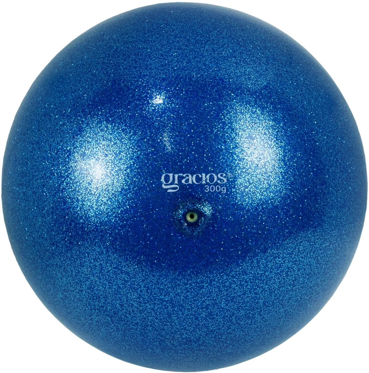 Bola Ginástica Rítmica Oficial 300g Glitter Gracios - Roxo