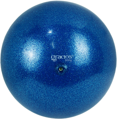Bola Ginástica Rítmica Oficial 300g Glitter Gracios - Roxo
