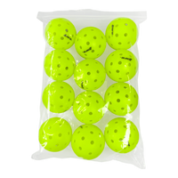 Kit 12 Bolas de Pickelball 40 furos Outdoor Loire