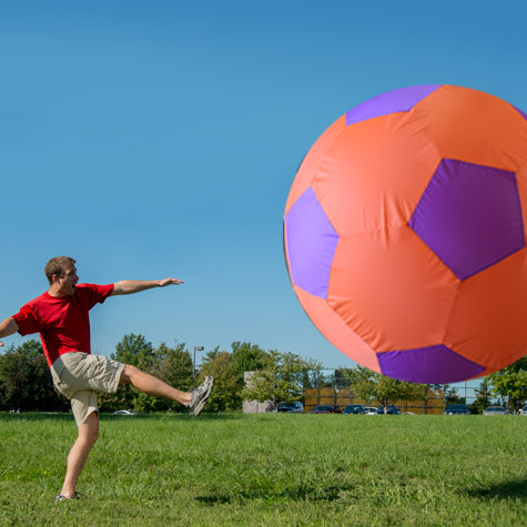 Câmera para bola de futebol gigante inflável Pista e Campo