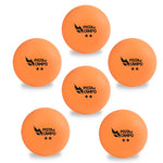 Bolinha de tênis de mesa 2 estrelas Pista e Campo - cnj com 6 und - 6 bolas tenis de mesa 2 estrelas 40+