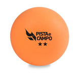 Bolinha de tênis de mesa 2 estrelas Pista e Campo - cnj com 6 und - laranja bolinha tenis de mesa ping pong 2 estrelas ittf