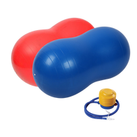 Bola Feijão Peanut Ball 90x45cm Envolst — Azul e Vermelho