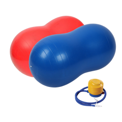 Bola Feijão Peanut Ball 90x45cm Envolst — Azul e Vermelho