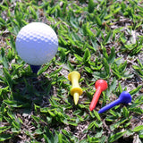 Ponteira (tee) de PVC para bolas de golfe (grama baixa) Pista e Campo - cnj com 100 und