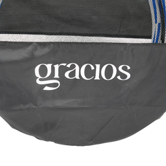 Bolsa para transporte de até 12 arcos bambolês de até 60cm Gracios