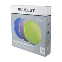 Disco de Equilíbrio Inflável Envolst - Cinza