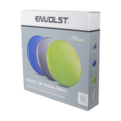 Disco de Equilíbrio Inflável Envolst - Cinza