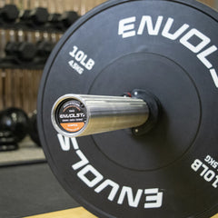 Barra Reta 2,00m Olimpica Hard Cromo Profissional Envolst