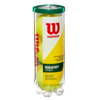 Bolinha/bola de tênis de campo Championship Regular Duty Wilson - tubo com 3 und