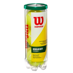 Bolinha/bola de tênis de campo Championship Regular Duty Wilson - tubo com 3 und